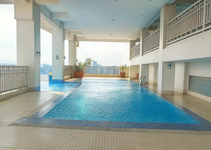 Apartahotel Vb Infinity Stay-vivaldi Residences Cubao 1br Corner Unit, Infinity Pool 4*